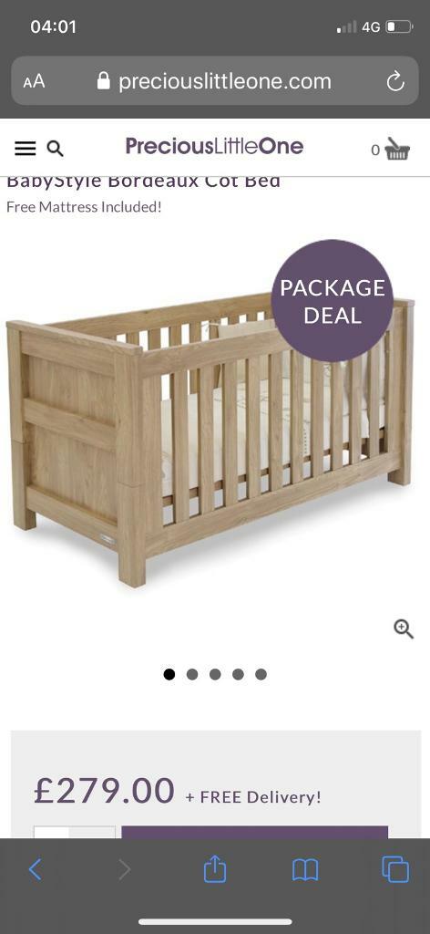 baby cot bed gumtree